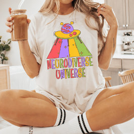 Monat des Autismus | Neurodiverses Universum T-Shirt