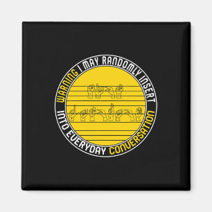 Monat des Bewusstseins Asl Randomly Einfügen Liebe Magnet