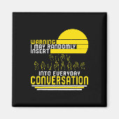 Monat des Bewusstseins Asl Randomly Einfügen Liebe Magnet (Vorne)