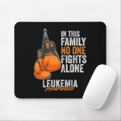 Monat des Bewusstseins Boxhandschuhe Orange Ribbon Mousepad (Mit Mouse)