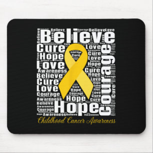Monat des Bewusstseins für Krebs im Kindesalter gl Mousepad