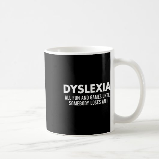 Monat des Bewusstseins Witziger Wörterbuch-Krieger Kaffeetasse (Rechts)