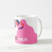 Monat des Brustkrebs Kaffeetasse (VorderseiteRechts)
