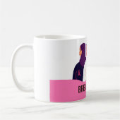 Monat des Brustkrebs Kaffeetasse (Links)