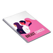 Monat des Brustkrebs Notizblock (Rechte Seite)