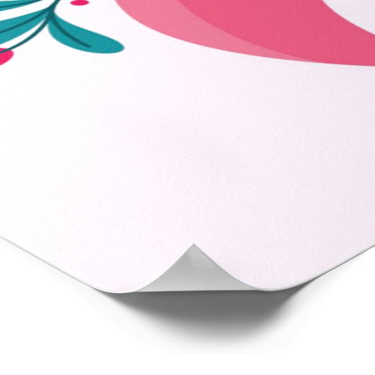 Monat des Brustkrebs Poster (Ecke)