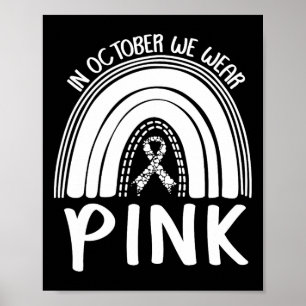 Monat des Brustkrebs Poster