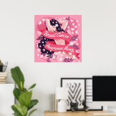 Monat des Brustkrebs Poster (Heimbüro)