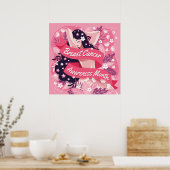 Monat des Brustkrebs Poster (Küche)