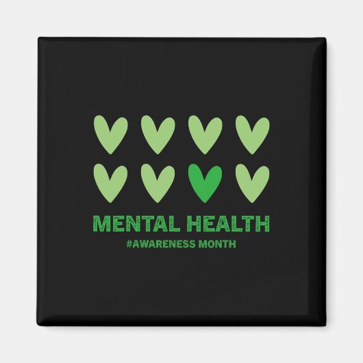 Monat des Gesundheitsbewusstseins Magnet (Vorne)