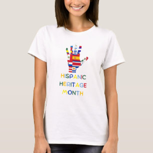 Monat des hispanischen Erbes, alle lateinischen Lä T-Shirt
