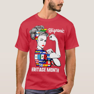 Monat des hispanischen Kulturerbes: Latino-Länder T-Shirt