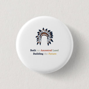 Monat des indianischen Erbes Vorfahrenland  Button