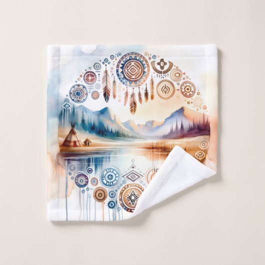 Monat des indianischen Erbes Waschlappen (Waschlappen)