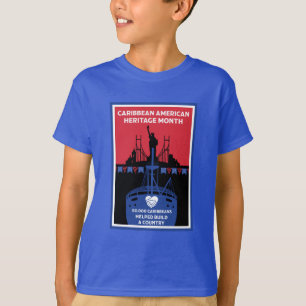 Monat des karibischen Amerikanischen Kulturerbes T-Shirt