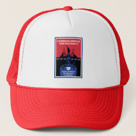 Monat des karibischen Amerikanischen Kulturerbes Truckerkappe