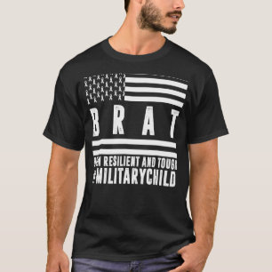Monat des Militärkindes Geboren widerstandsfähig u T-Shirt