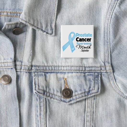 Monat des Prostatakrebs Button (Beispiel)