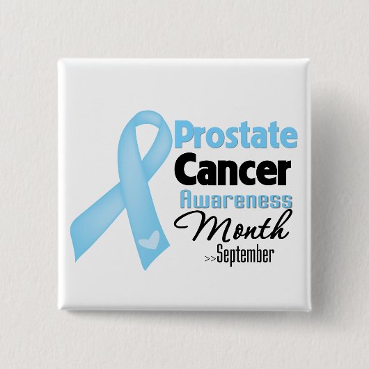 Monat des Prostatakrebs Button (Vorderseite)