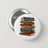 Monat des schwarzen Geschichts Traums Button (Vorne & Hinten)