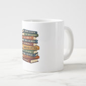 Monat des schwarzen Geschichts Traums Jumbo-Tasse (Vorderseite Rechts)