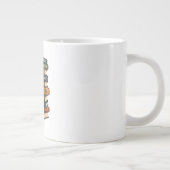 Monat des schwarzen Geschichts Traums Jumbo-Tasse (Rechts)
