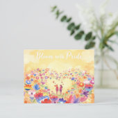 "Monat des Stolzes - Blühen mit Stolz Postkarte (Stehend Vorderseite)