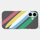 Monat des Stolzes der Behinderung Juli-Farben zur Case-Mate iPhone Hülle (Rückseite (Horizontal))