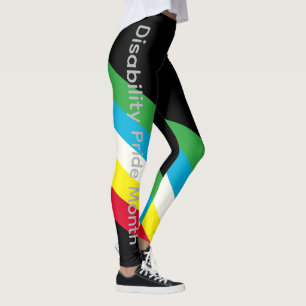 Monat des Stolzes der Behinderung Leggings