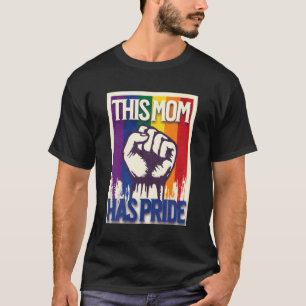Monat Diese Mama hat Pride lgbtq Parent Rainbo T-Shirt