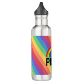 Monat Edelstahlflasche (Links)