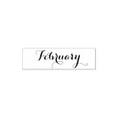 Monat: Februar Permastempel (Design)