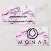 MONAT-GESCHÄFTSKARTE VISITENKARTE (Vorne/Hinten)