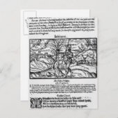 Monat Januar Postkarte (Vorne/Hinten)