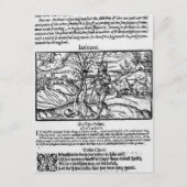 Monat Januar Postkarte (Vorderseite)