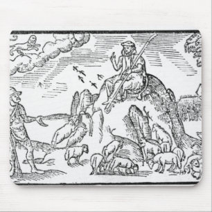 Monat Juli, 'vom Shepheardes Calendar Mousepad