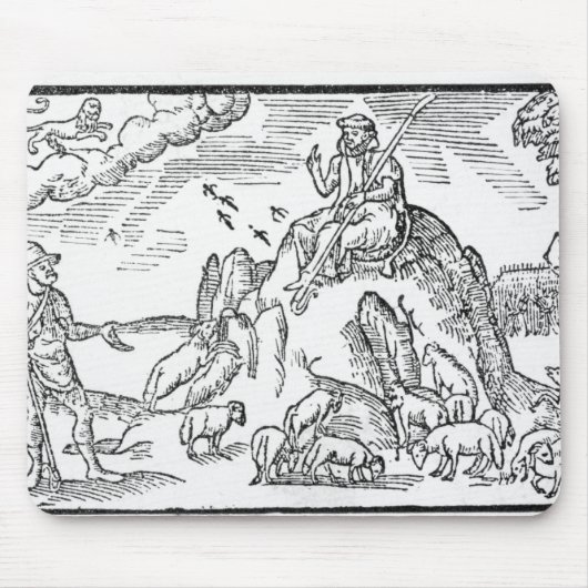 Monat Juli, 'vom Shepheardes Calendar Mousepad (Vorne)