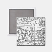 Monat Juni, ab 'The Shepherdes Calender' Magnet (Vorderseite/Rückseite)