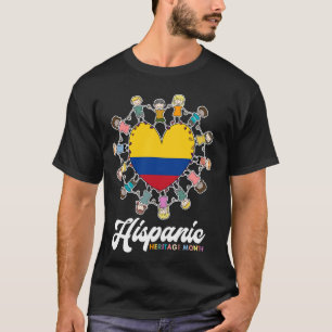 Monat Kolumbien - Lateinische Länder F T-Shirt