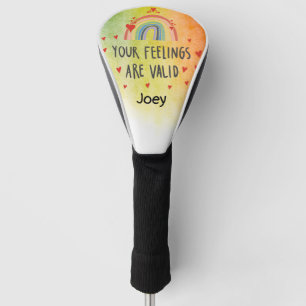 Monat LGBT Que sind Ihre Gefühle gültig Golf Headcover