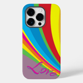 Monat - Liebe des Regenbogens Case-Mate iPhone 14 Pro Hülle