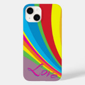 Monat - Liebe des Regenbogens Case-Mate iPhone Hülle (Rückseite)