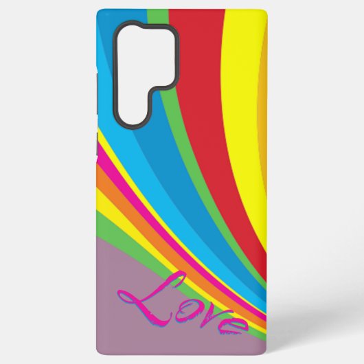 Monat - Liebe des Regenbogens Samsung Galaxy Hülle (Rückseite)
