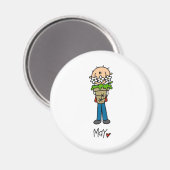 Monat Mai Magnet (Vorderseite/Rückseite)