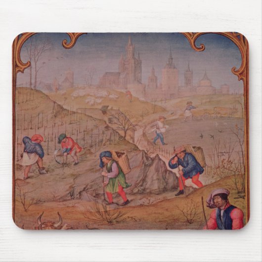 Monat März Mousepad (Vorne)