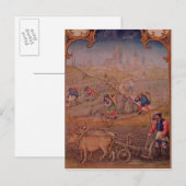 Monat März Postkarte (Vorne/Hinten)