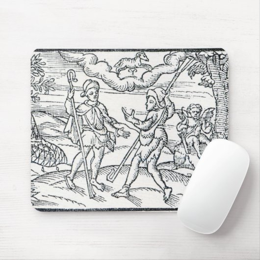 Monat März, 'vom Shepheardes Calendar Mousepad (Mit Mouse)