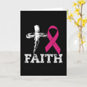 Monat mit Brustkrebs-Bewusstsein Karte (Gelbe Blume)