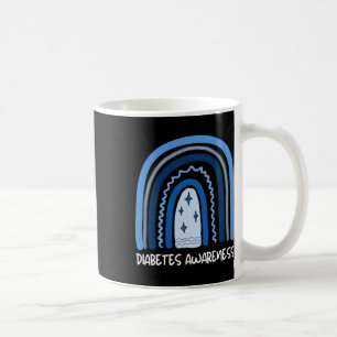 Monat November Blauer Regenbogenrib Kaffeetasse