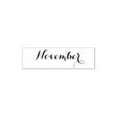 Monat: November Permastempel (Design)